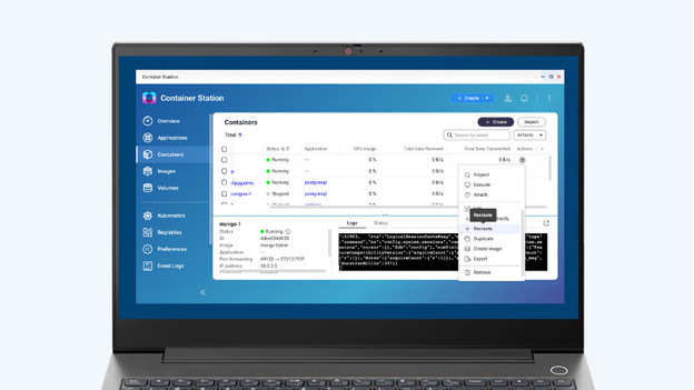qnap container station