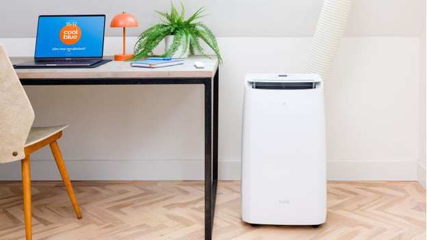Mobiele airco bij raam