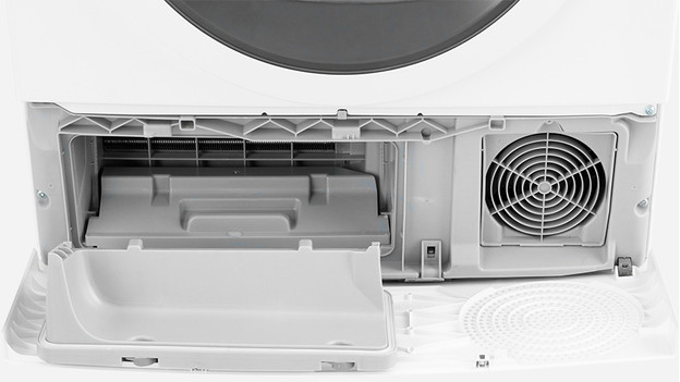 Wasdroger met zelfreinigende condensor