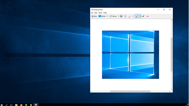 Het bewaren van je gemaakte screenshot.