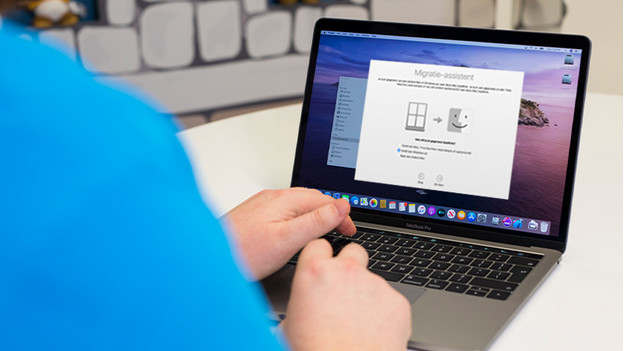 Volg de stappen in de Windows-migratie-assistent