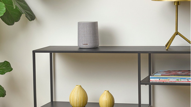 WiFi speaker in use