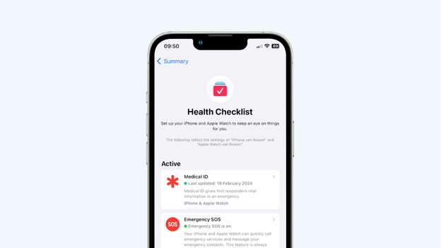 Gezondheid checklist