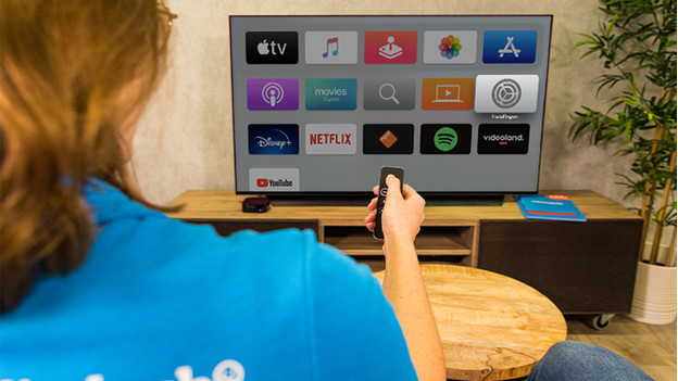 Sound setting of the Apple TV