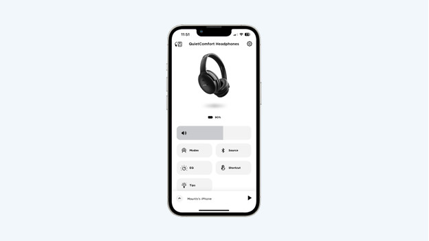 Bose QuietComfort app