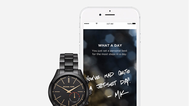 Hybride horloge en telefoon