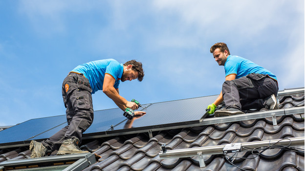 Zonnepanelen plaatsen