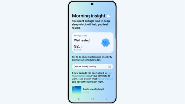 Galaxy AI insight health