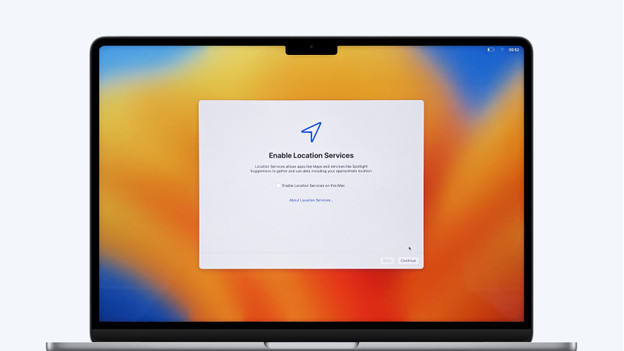Enable location services