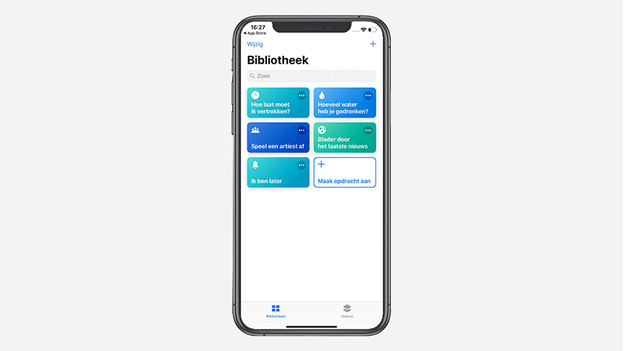 Siri shortcuts app