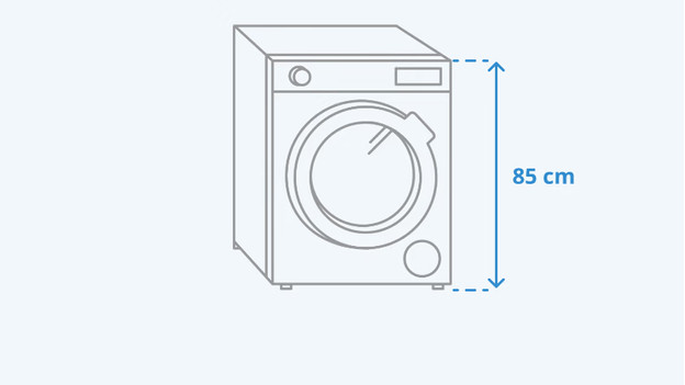 What are the dimensions of a washing machine? - Coolblue - anything for a  smile