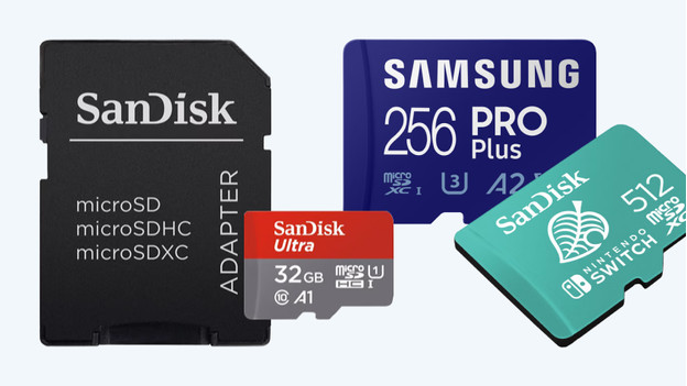 MicroSDHC en microSDXC kaarten