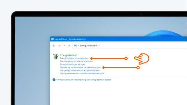 Control panel in Windows