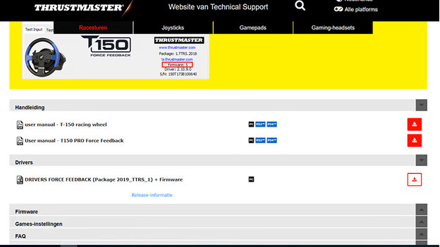 How do you update the drivers of your Thrustmaster racing wheel ...
