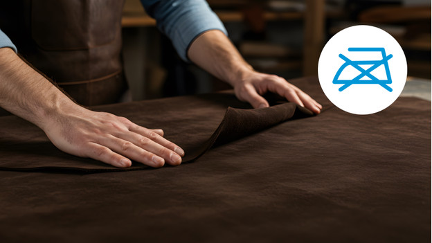 Strijkijzer met kruis: niet strijken