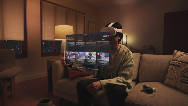 Meta Quest 3s in gebruik