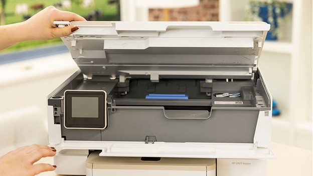 How to change ink cartridge in HP printer