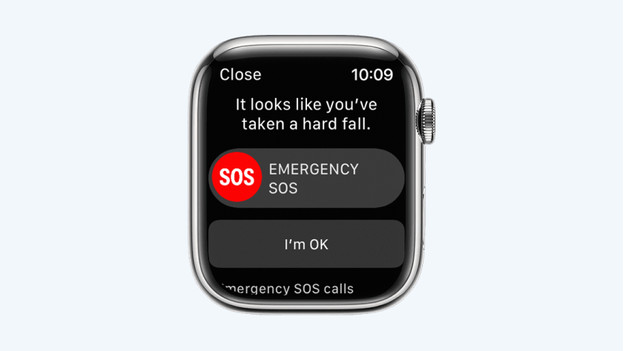 Hard fall 2025 on apple watch