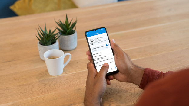Customer with Smart Charging app