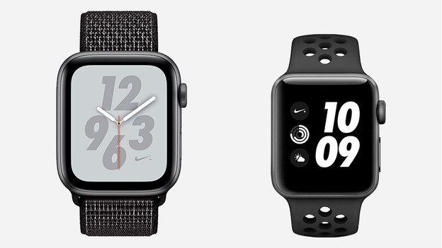 Difference between nike best sale watch and apple watch