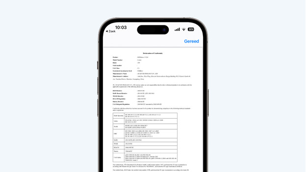 DJI C1 label document Mavic 3