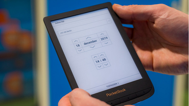 Set up e-reader