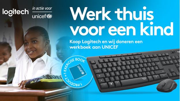 Unicef actie logitech.