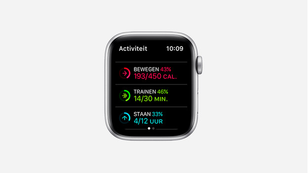 Bewegingsdoelen op Apple Watch