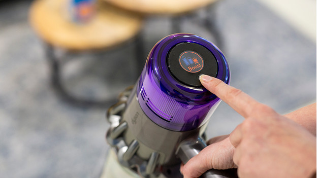 Vacuum settings Dyson V11 stick vacuum