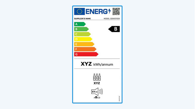 Sections of the energy label