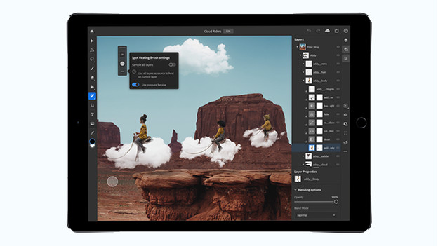 Install Photoshop on the iPad