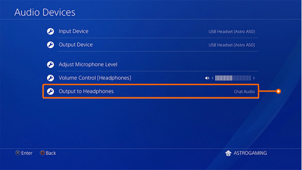 Ps4 best audio hot sale settings for headset