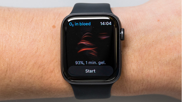 Saturation monitor Apple Watch