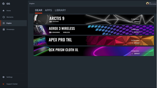 Pas de instellingen van je Arctis headset aan met SteelSeries Engine 