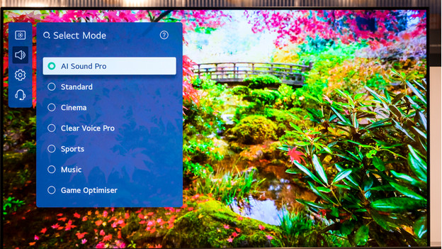 LG sound modes