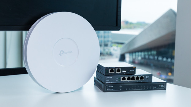 Access point met router en switch