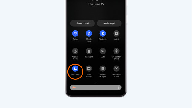 Dark mode Android