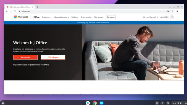 werkwoord Whitney afwijzing Install Microsoft Office on a Chromebook - Coolblue - anything for a smile
