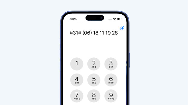 Anoniem bellen met iPhone