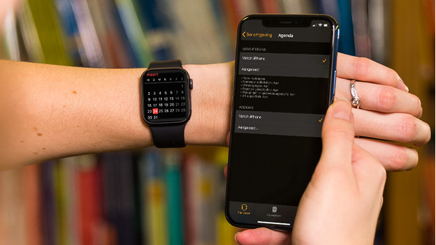 Apple Watch meldingen agenda