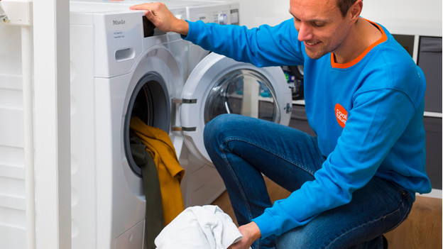 Washer dryer combination maintenance