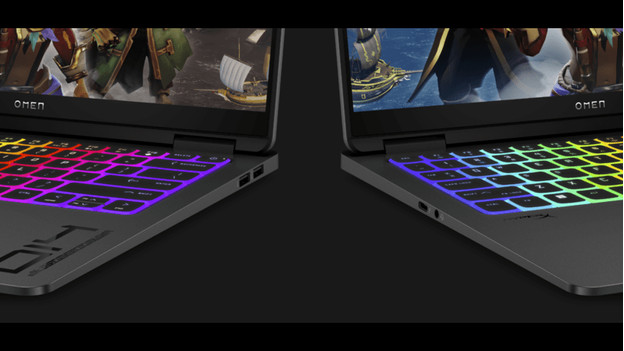 HP OMEN Transcend gaming laptops en de per toets instelbare verlichting