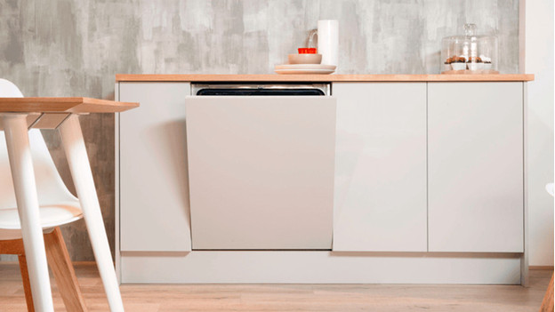 LAGAN Built-in dishwasher, white, 24 - IKEA