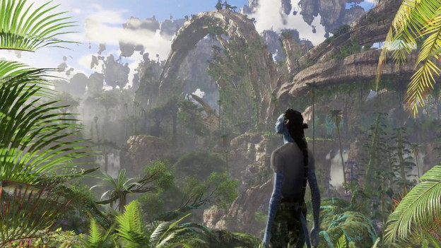 Explore the large open world of Pandora like a Na'vi