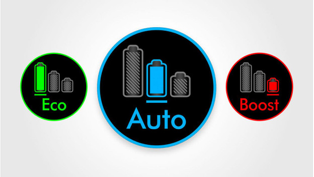 Automatic suction power controls