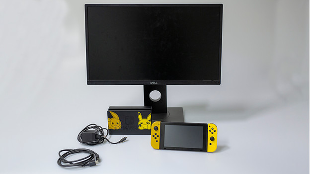 Switch on monitor