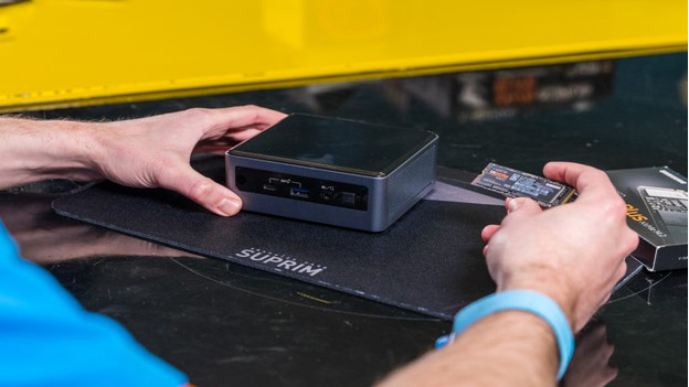 Specialist met nvme m.2 ssd en barebone