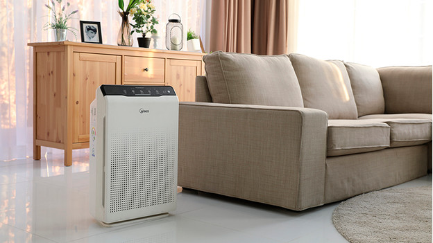 Leave free space around air purifier