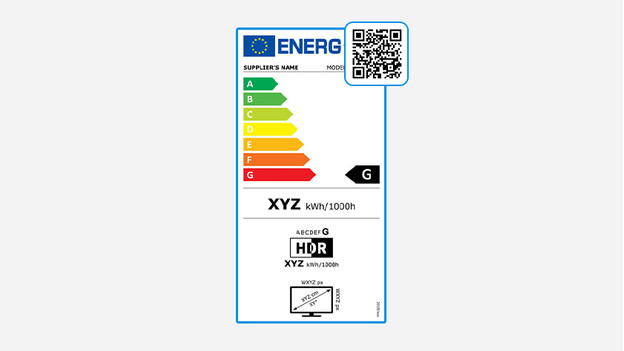 Enerji etiketindeki QR kodu