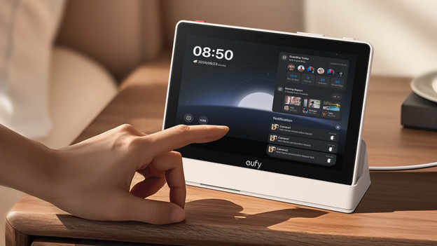 Eufy Smart Display in gebruik